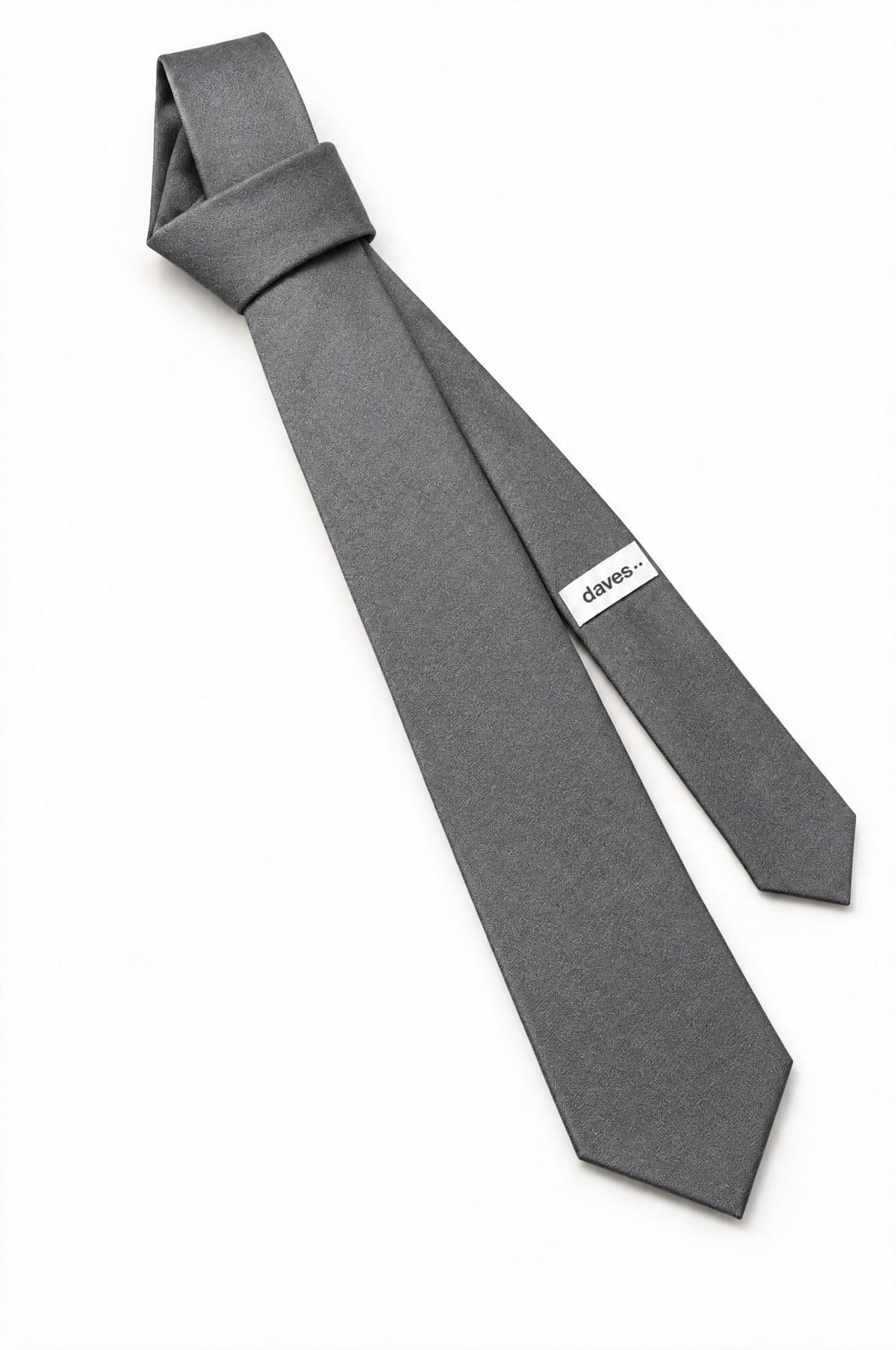 Corbata Daves en gris